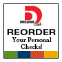 Reorder Deluxe Personal Checks